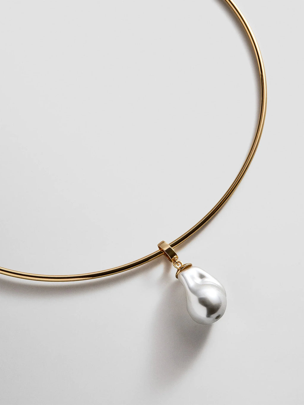 TEAGAN PEARL COLLAR NECKLACE