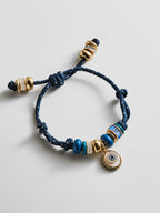 EYE CANDY EVIL EYE CORD BRACELET