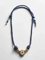 EYE CANDY EVIL EYE CORD NECKLACE