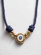 EYE CANDY EVIL EYE CORD NECKLACE