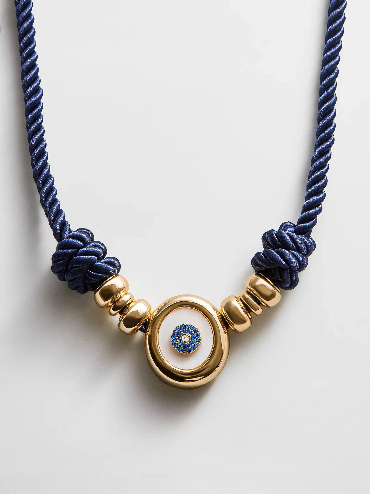 EYE CANDY EVIL EYE CORD NECKLACE