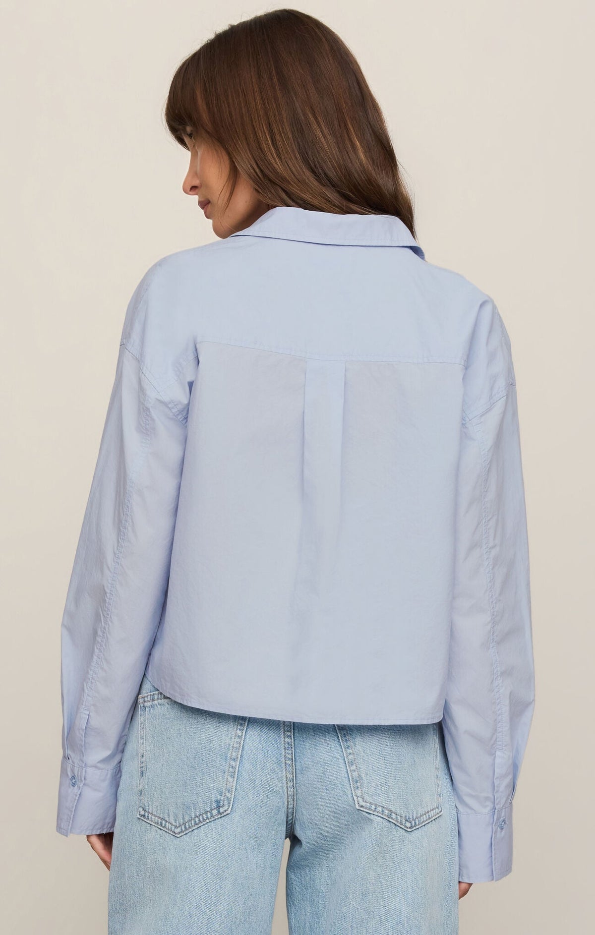 FAVORITE BUTTON-UP HAMPTONS BLUE