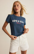 COTE TOURIST TEE BLUE