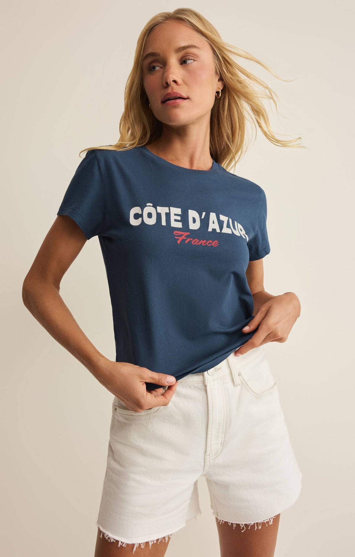 COTE TOURIST TEE BLUE