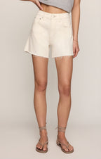 PORTER DENIM SHORT OFF WHITE
