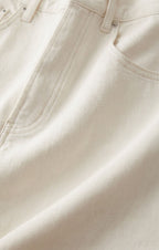 PORTER DENIM SHORT OFF WHITE